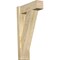 Ekena Millwork Traditional Block Rough Sawn Outlooker, Douglas Fir, 6"W x 16"D x 28"H OUT06X16X28TRA05RDF - alternate 1